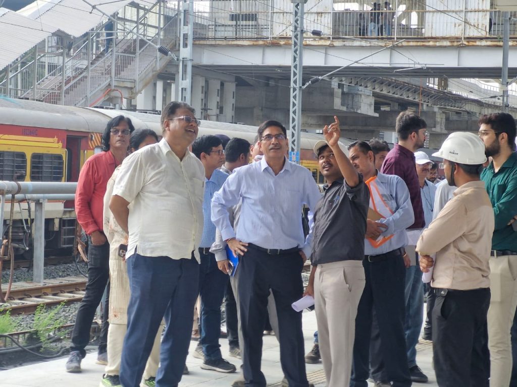 સાબરમતી સ્થિત ઈન્ટિગ્રેટેડ કોચિંગ ડિપો (ICD)નું કામ પૂરજોશમાં ચાલી રહ્યુ છે