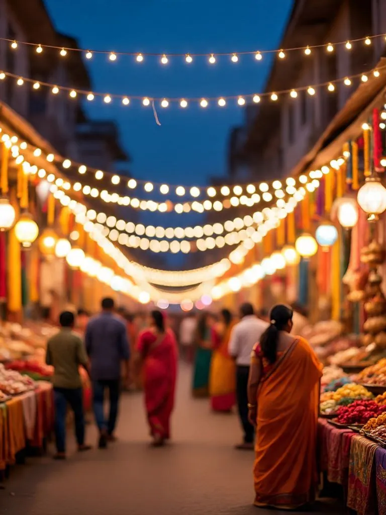 બજાર તૈયાર છે, તમારા ઘરોને ચમકાવવા માટે આ બજારોમાંથી સસ્તી લાઈટો ખરીદો.