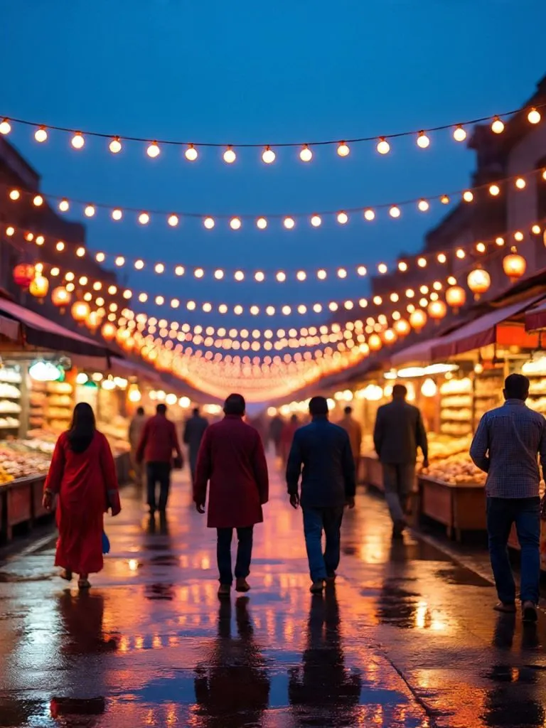 બજાર તૈયાર છે, તમારા ઘરોને ચમકાવવા માટે આ બજારોમાંથી સસ્તી લાઈટો ખરીદો.