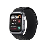 હ્યુઆવેઇ વ Watch ચ ડી 2, સ્માર્ટવોચ 1.82 "એમોલેડ, એમ્બ્યુલેટરી બ્લડ પ્રેશર મોનિટરિંગ, સ્લીપ શ્વાસ જાગૃતિ, એસપીઓ 2, લાઇટ અને સ્લિમ ડિઝાઇન, આરોગ્ય સમુદાય, સ્માર્ટ જીવનશૈલી, બ્લૂટૂથ કેલિંગ બ્લેક