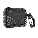 એરપોડ્સ પ્રો 2 કેસ (2 જી/1 લી જનન), લશ્કરી ગ્રેડ એરપોડ્સ પ્રો 2 જી જનરેશન કેસ, હાર્ડ શેલ ફુલ-બોડી કોસ કવર કોથ કવરચેન) માટે ન્યુટેકનો સુસંગત છે.