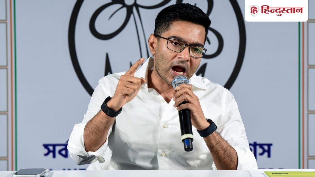 SIR पर अभिषेक बनर्जी ने दी बड़े आंदोलन की चेतावनी, चुनाव आयोग और भाजपा पर साधा...