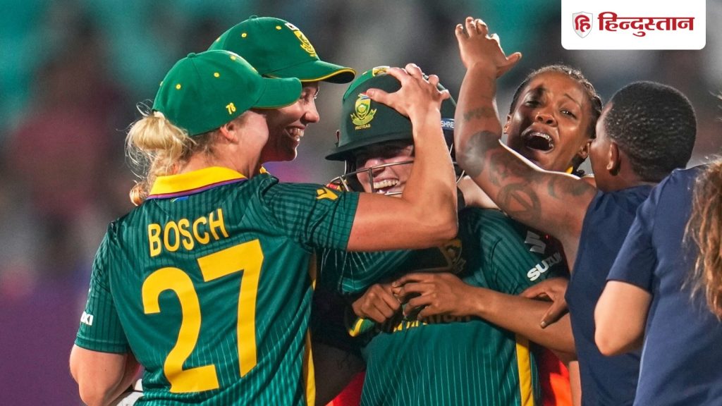 दक्षिण अफ्रीकालगातार दो जीत से महिला वनडे विश्व कप में अपने अभियान को...