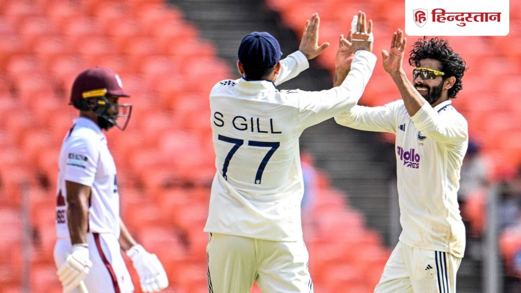 भारतीय टीम के स्टार ऑलराउंडर रविंद्र जडेजा ने वेस्टइंडीज के खिलाफ प्लेयर...