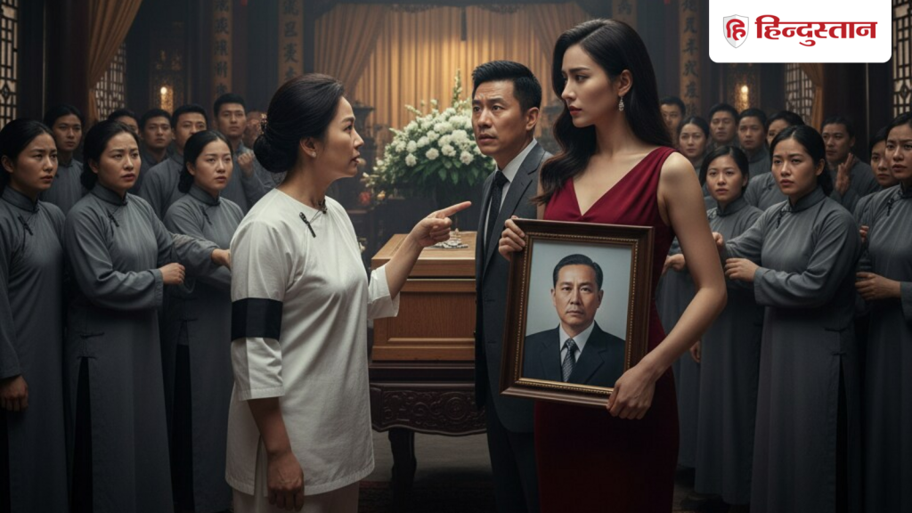 वैंग काम का बहाना कर लंबे समय के लिए बाहर जाता था। जबकि, वह अन्य शहर में वेन...