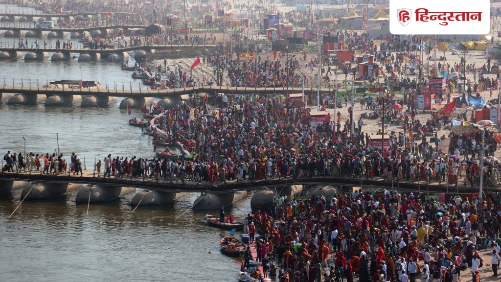 माघ मेले की मौनी अमावस्या पर आएंगे सवा चार करोड़ श्रद्धालु, गंगा पर बनेंगे सात पांटून...