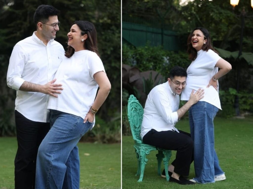 परिणीति चोपड़ा के बेबी बंप को राघव चड्ढा ने किया किस, बोले- गर्लफ्रेंड से पत्नी और...