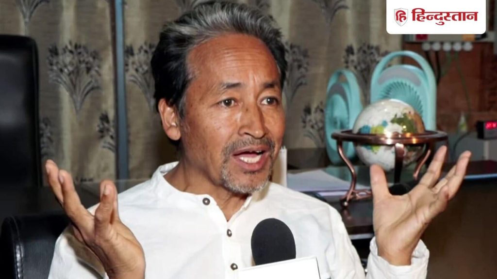 सोनाम वांगचुक की पत्नी गीतांजलि ने कहा कि पिछले दिनों पीएम मोदी भी तो चीन...