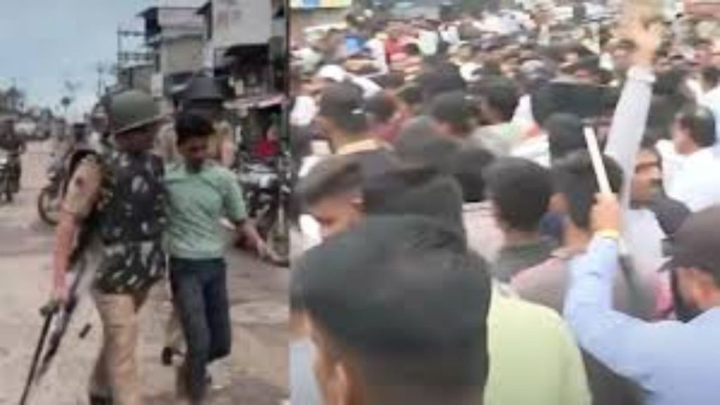 महाराष्ट्र के अहिल्यानगर में ‘आई लव मोहम्मद’ लिखी रंगोली को लेकर विवाद...