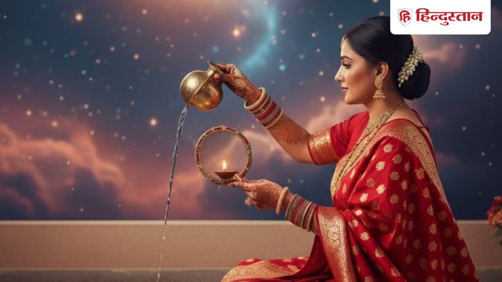 करवा चौथ हिन्दू धर्म का एक महत्वपूर्ण व्रत है, जो विशेष रूप से सुहागिन...