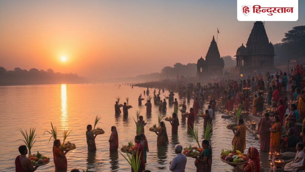 सूर्यदेव को अर्घ्य देने से होते हैं ये 5 बड़े लाभ, जानें आज और कल का छठ पूजा अर्घ्य...