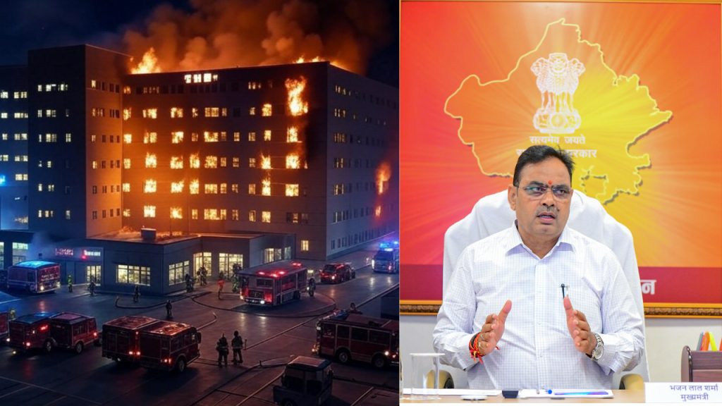 मुख्यमंत्री भजनलाल शर्मा ने जहां अस्पताल पहुंचे और मामले की जांच के लिए...