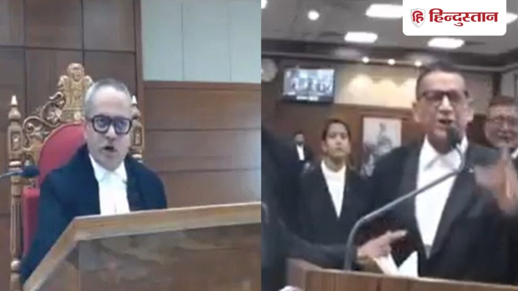 खोपड़ी खाली करके नहीं बैठे हैं तिवारी जी, खोपड़ी में है कुछ; जज-वकील में भिड़ंत, ले लिया...