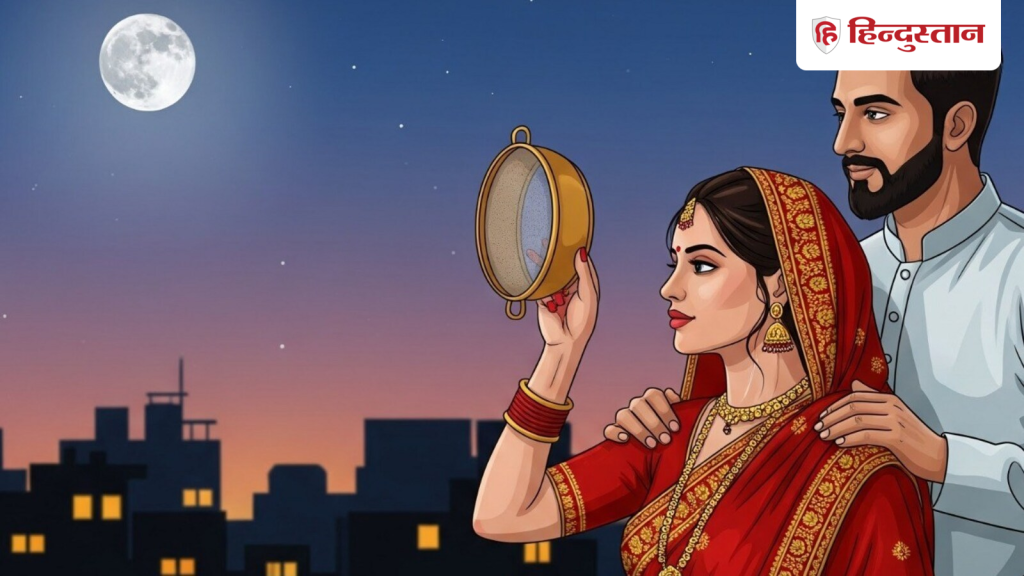 chand kab niklega, moon rise timing bihar: इस बार करवाचौथ का व्रत 10 अक्तूबर को होगा। यह व्रत कार्तिक...