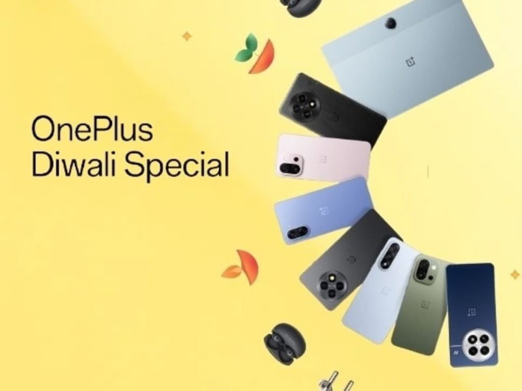 OnePlus ने फोड़ा दिवाली बम! आज से ₹12,250 तक सस्ते हुए 6000mAh बैटरी, धाकड़ कैमरा, AI फीचर्स वाले 3...