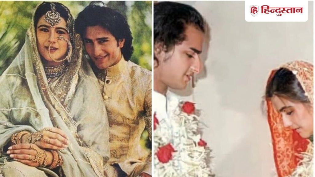 सैफ अली खान अमृता सिंह से शादी करने को लेकर दृढ़ थे लेकिन अमृता तय नहीं कर...