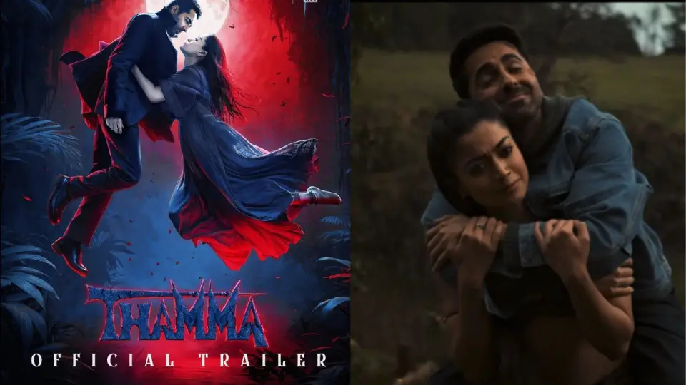 થમ્મા ટ્રેલર આઉટ: હ Hor રર-ક come મેડી સાથે આયુષ્મન અને રશિકા … Thamma Trailer Out