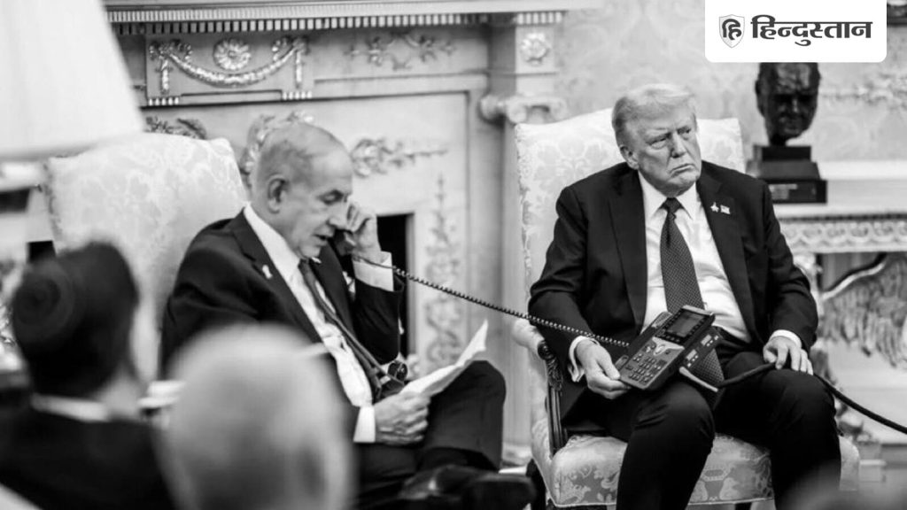 बेंजामिन नेतन्याहू ने अमेरिका में ट्रंप के सामने दोहा हमले के लिए कतर के...