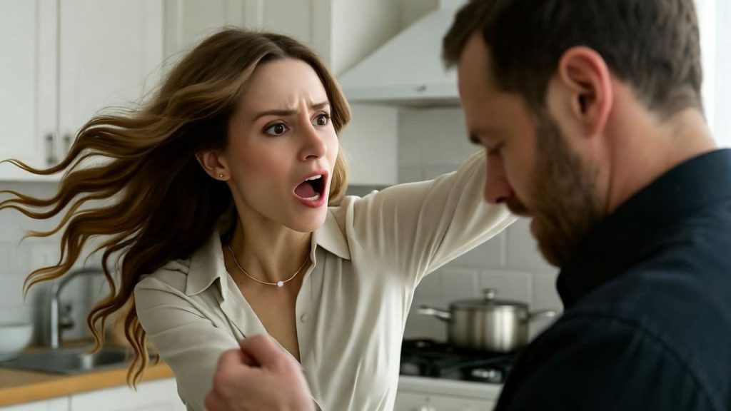 झांसी के उल्दन थाना क्षेत्र के ग्राम पलरा में 10 साल बाद मायके से लौटी पत्नी...