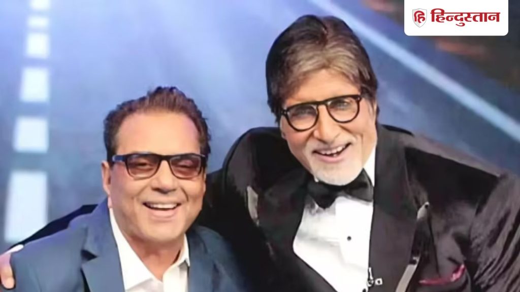 दोस्त धर्मेंद्र का हालचाल लेने खुद गाड़ी चालकर उनके घर पहुंचे अमिताभ बच्चन, वीडियो आया...