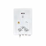 ACTIVA 6 LTR ઇન્સ્ટન્ટ પ્યોર કોપર એલપીજી ગેસ વોટર હીટર સાથે એન્ટી રસ્ટ કોટિંગ ગીઝર ISI એપ્રૂવ્ડ ગીઝરને પાણી દ્વારા કાટમાંથી બચાવે છે 1 વર્ષની વોરંટી (એક્વા આઇવરી)