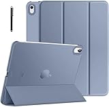 iPad 11મી (A16) / 10મી જનરેશન કવર કેસ (2022/2025) માટે રોબસ્ટ્રિયન કવર, iPad 11મી જનરેશન માટે ટ્રાઇફોલ્ડ ફ્લિપ કેસ કવર 11 ઇંચ / 10મી જનરેશન 10.9 ઇંચ [Auto Sleep Wake Suppport] - બ્લુ ગ્રે