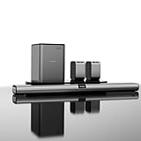 Blaupunkt SBW600 XCEED સમ્રાટ ભારતનું સૌથી શક્તિશાળી 12.1.4 ડોલ્બી એટમોસ હોમ થિયેટર | 17 રનવે એકોસ્ટિક ડ્રાઇવર્સ | 1200W RMS | 8" વાયરલેસ સબવૂફર I HDMI-eARC I વાયરલેસ માઇક I 3-વર્ષની વોરંટી