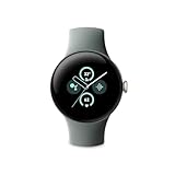 શ્રેષ્ઠ Fitbit સાથે Google Pixel Watch 2 - હાર્ટ રેટ ટ્રેકિંગ, સ્ટ્રેસ મેનેજમેન્ટ, સેફ્ટી ફીચર્સ - એન્ડ્રોઇડ સ્માર્ટવોચ - શેમ્પેન ગોલ્ડ એલ્યુમિનિયમ કેસ - હેઝલ એક્ટિવ બેન્ડ - Wi-Fi