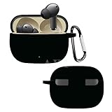 Realme Buds T310 (બ્લેક) માટે કીચેન સાથે AJM 360 પ્રોટેક્શન શોકપ્રૂફ ડિઝાઇન સોફ્ટ રબરાઇઝ્ડ કેસ