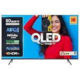 કોડક 126 સેમી (50 ઇંચ) મેટ્રિક્સ સીરીઝ UHD 4K QLED Google TV 50ST5015