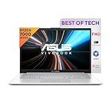 ASUS Vivobook Go 14, AMD Ryzen 3 7320U પ્રોસેસર,(8GB RAM/512GB SSD/14 FHD (1920 x 1080)/Windows 11/M365 બેઝિક (1Year)*/Office Home 2024/Silver/1.344KF,1.