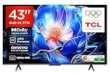 TCL 108 cm (43 ઇંચ) 4K અલ્ટ્રા HD સ્માર્ટ QLED Google TV 43P71K