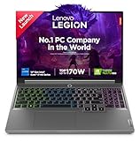 Lenovo Legion 5 Intel Core i7-14650HX 16" (40.64cm) WQXGA IPS 350Nits 165Hz ગેમિંગ લેપટોપ (16GB/1TB SSD/Win 11/Office 2021/NVIDIA RTX/4010GBA/GBA3th GBA/4010% મોન. પાસ/ગ્રે/2.3Kg), 83DG009DIN