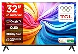 TCL 80 સેમી (32 ઇંચ) V4C સિરીઝ HD તૈયાર સ્માર્ટ QLED Google TV 32V4C, 240 વોલ્ટ