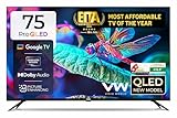 VW 190 cm (75 inch) Pro Series 4K Ultra HD Smart QLED Google TV VW75GQ1