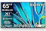 Sony BRAVIA 3 સિરીઝ 164 cm (65 inch) 4K અલ્ટ્રા HD AI સ્માર્ટ LED Google TV K-65S30 (કાળો)