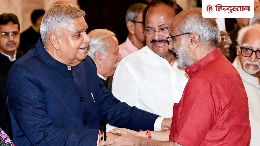 उपराष्ट्रपति बनने के बाद पहली बार राधाकृष्णन से मिले धनखड़, लेकिन नहीं आया कोई...