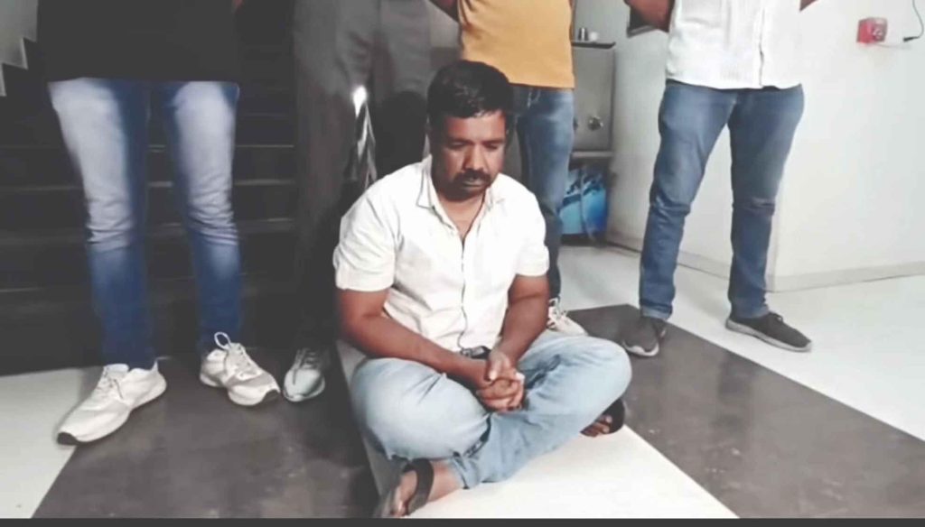 ભાવનગરમાં પત્ની, બે સંતાનોના હત્યારા પતિને ૭ દિવસના રિમાન્ડ