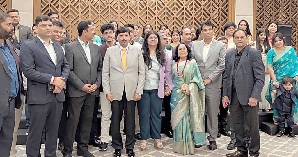 ગુજરાતના મુખ્ય સચિવ એમ.કે. દાસનું મિથિલા સમાજ દ્વારા બહુમાન કરાયું