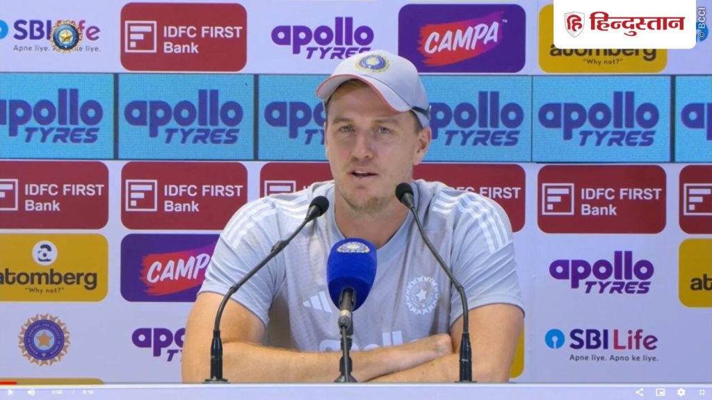 कोलकाता की पिच ने क्यों टीम इंडिया को किया हैरान? कोच मोर्कल ने बताया, बोले- इतने रन और बन सकते...