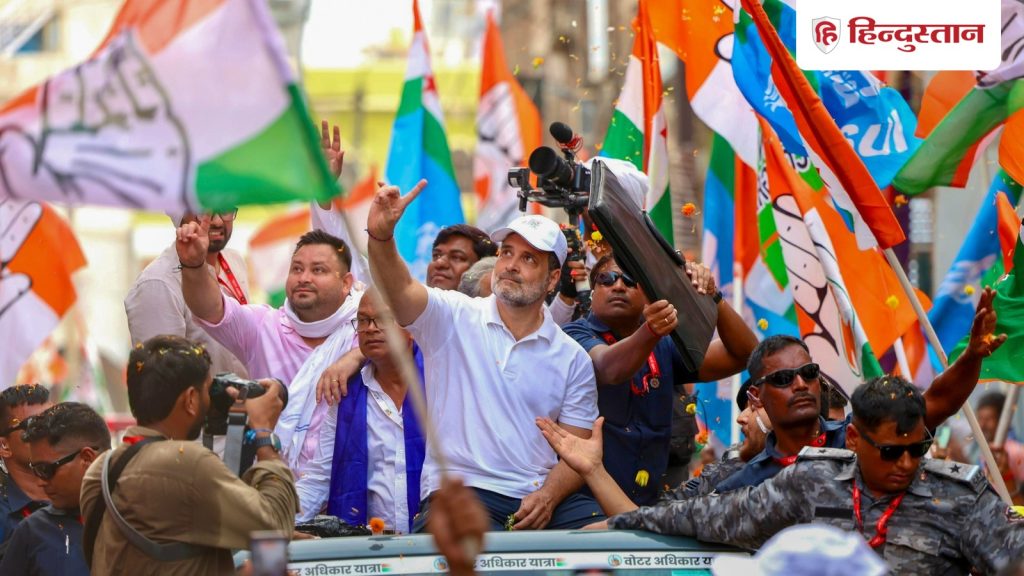 કોંગ્રેસ રાહુલ ગાંધી, કેસી ત્યાગી માટે કર્પૂરી ઠાકુરના જન નાયકનું બિરુદ હડપ કરવા માંગતી હતી… राहुल गांधी के लिए कर्पूरी ठाकुर की जन नायक उपाधि हड़पना चाहती थी कांग्रेस, केसी त्यागी के...