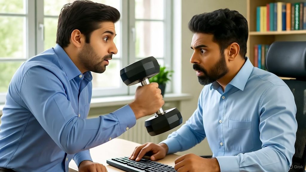 પશ્ચિમ બેંગલુરુમાં ઓફિસની લાઈટો બંધ કરવા બાબતે થયેલી લડાઈમાં 41 વર્ષીય વ્યક્તિનું મોત पश्चिम बेंगलुरु में ऑफिस की लाइट बंद करने को लेकर हुए झगड़े में 41 वर्षीय...