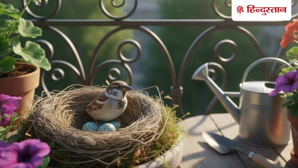 वास्तु शास्त्र: बालकनी में चिड़िया ने बना लिया है घोंसला? जान लें शुभ है या...