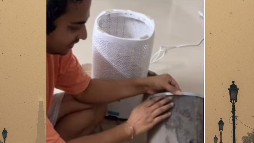 दिल्ली में वायु प्रदुषण के हालात कितने भयावह हैं, इसका उदाहरण इंस्टाग्राम...