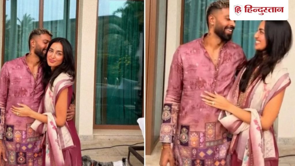 શું હાર્દિક પંડ્યાએ મહિકા શર્મા સાથે સગાઈ કરી લીધી છે? વીંટી જોઈને લોકોએ પૂછ્યું… हार्दिक पांड्या ने कर ली क्या महीका शर्मा से सगाई? रिंग को देख लोगों ने पूछे...