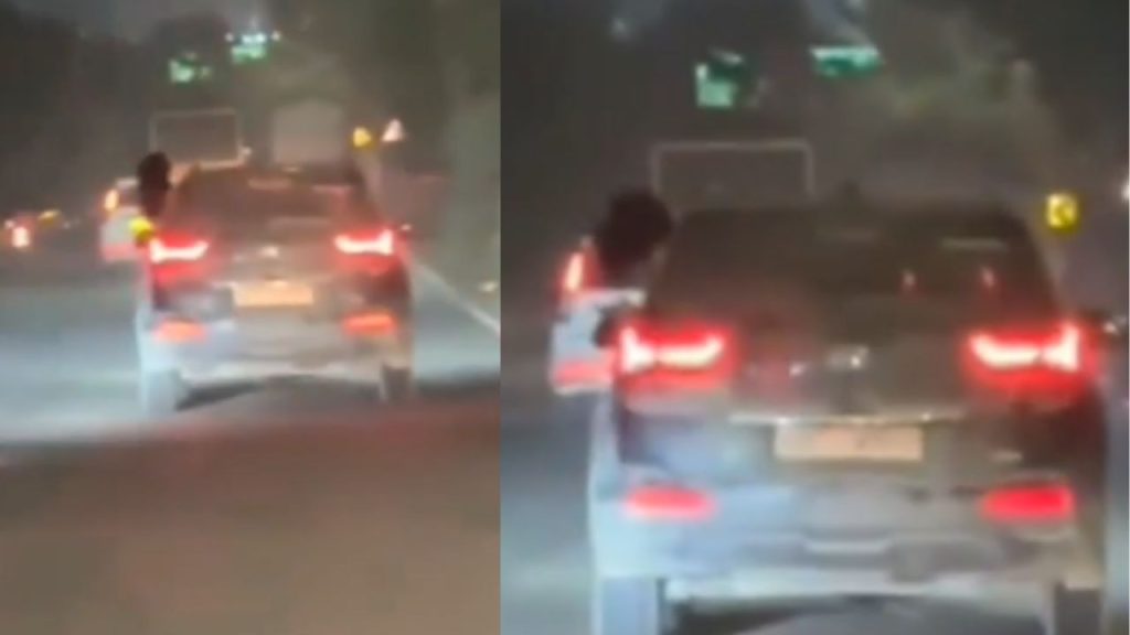 लखनऊ के शहीद पथ का एक चौंकाने वाला वीडियो सोशल मीडिया पर वायरल है. इसमें एक...