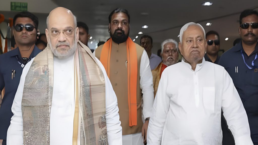 बिहार की नई NDA सरकार में 'गृह कलेश', क्या पिघलेंगे नीतीश कुमार या बीजेपी को फिर देंगे झटका | Bihar Politics Nitish Kumar BJP VS JDU Home Ministry Cabinet Expansion Samrat Choudhary NDA...