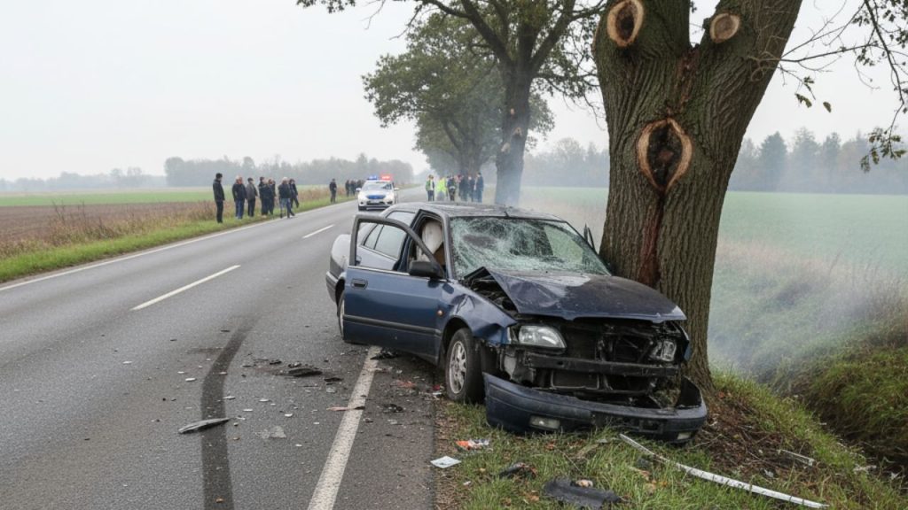 पंजाब के फरीदकोट जिले में एक कार सड़क हादसे का शिकार हो गया, जिसमें कार में...