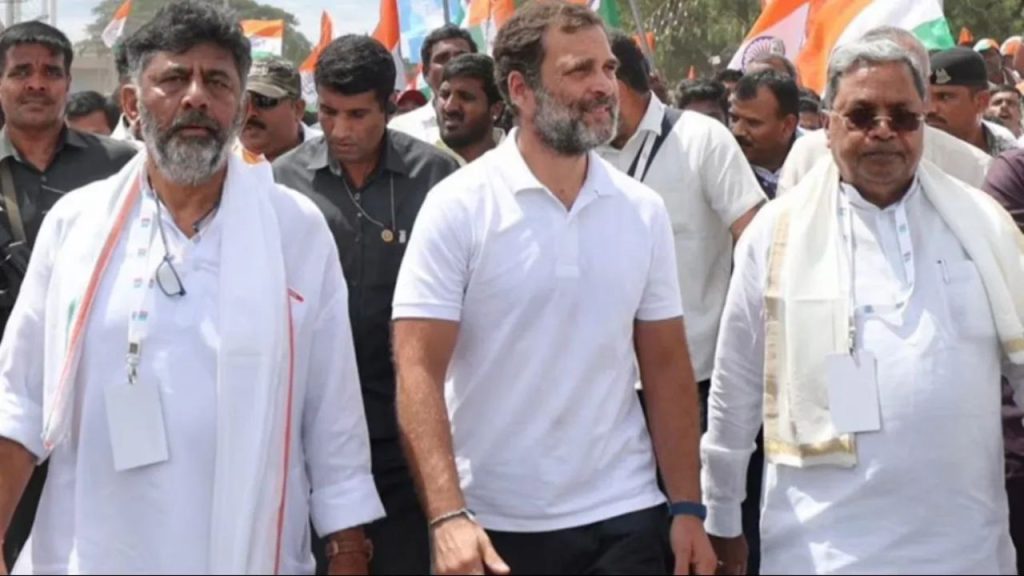 सिद्धारमैया vs डीके शिवकुमार: CM की कुर्सी के घमासान के बीच राहुल ने DK को टेक्स्ट मैसेज कर क्या कहा? | Rahul Gandhi sends a message to Deputy Chief Minister D.K....