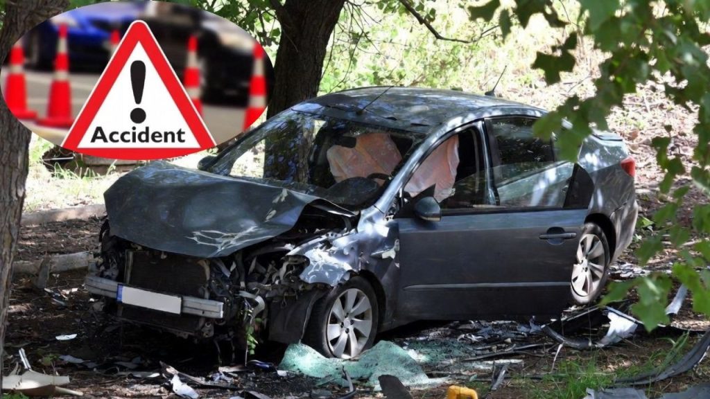 गलत दिशा से आ रही तेज रफ्तार ट्रेलर ने कार को मारी जोरदार टक्कर, पति-पत्नी सहित बेटे की दर्दनाक मौत | Nagaur Bikaner bypass accident Wrong side driving trailer kills three of family car...